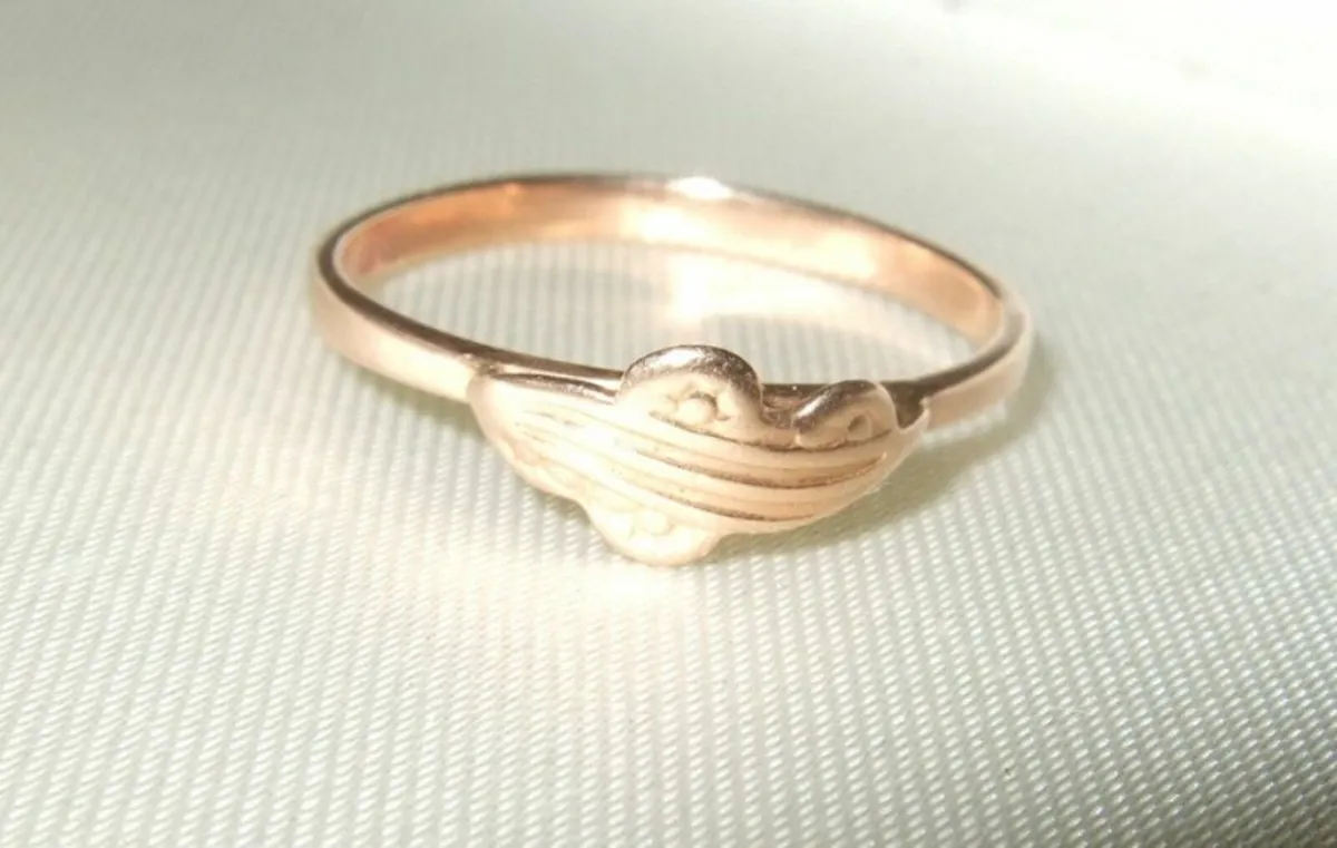 Vintage 14ct Gold Ring - Image 3