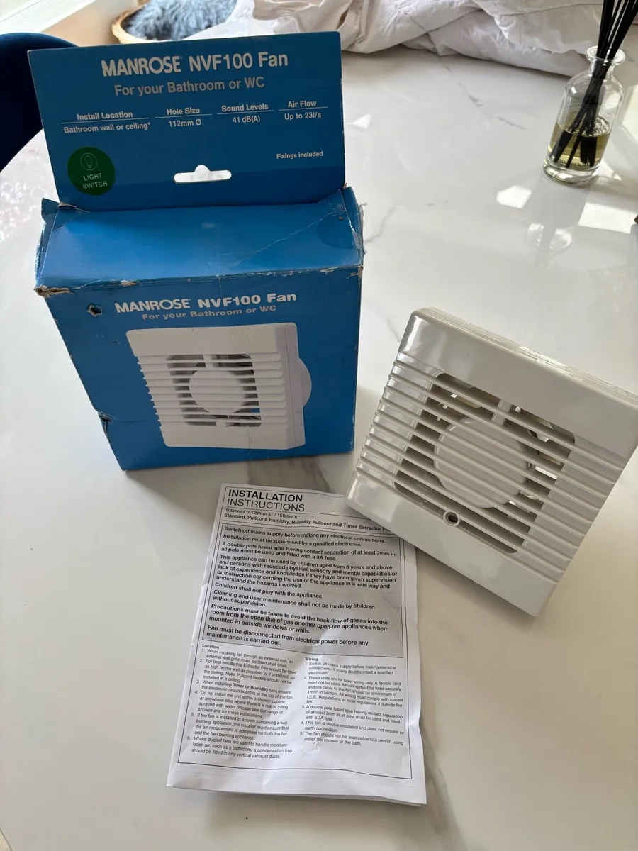 Bathroom Extractor Fan - Image 1
