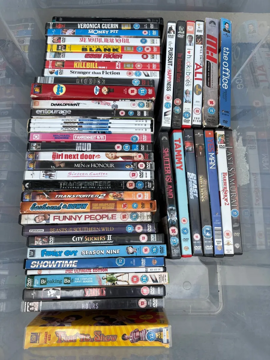 Wide selection of DVDs - Image 3