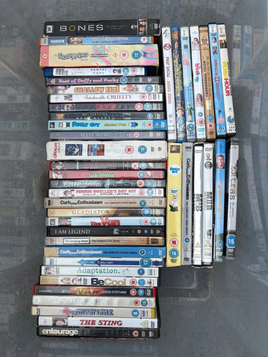 Wide selection of DVDs - Image 4
