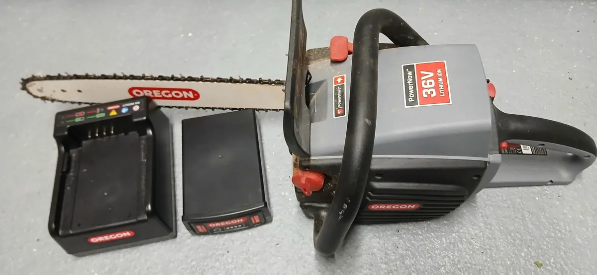 Oregan cordless chainsaw - Image 1