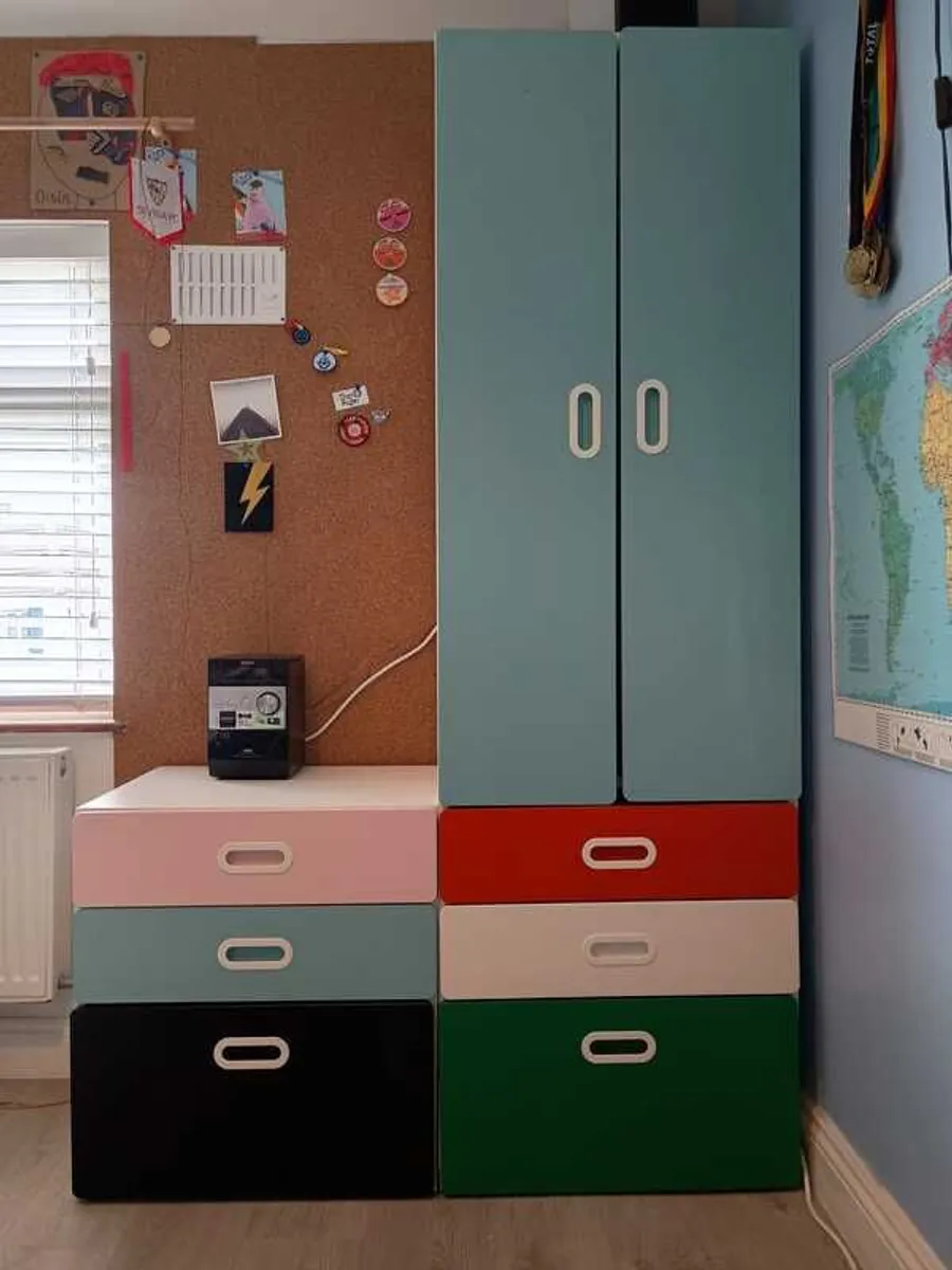 Ikea Wardrobe and Drawers: Stuva - Image 1