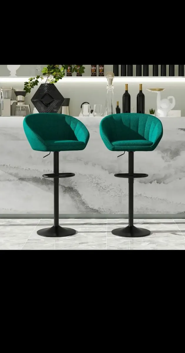 Bar stools set of 2 - Image 1