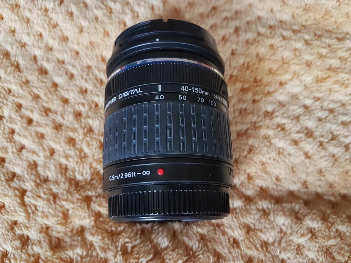 Olympus camera case and lens - Image 2