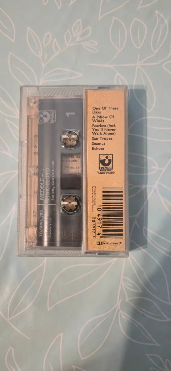 MEGA RARE MUSIC CASETTE PINK FLOYD ALPHAVILLE - Image 4