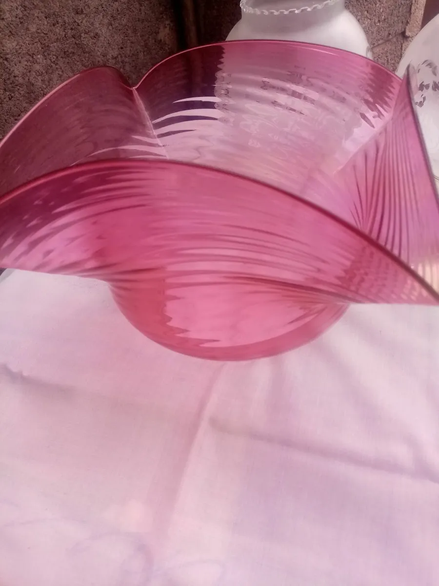 Victorian Oil Lamp parts - Image 3