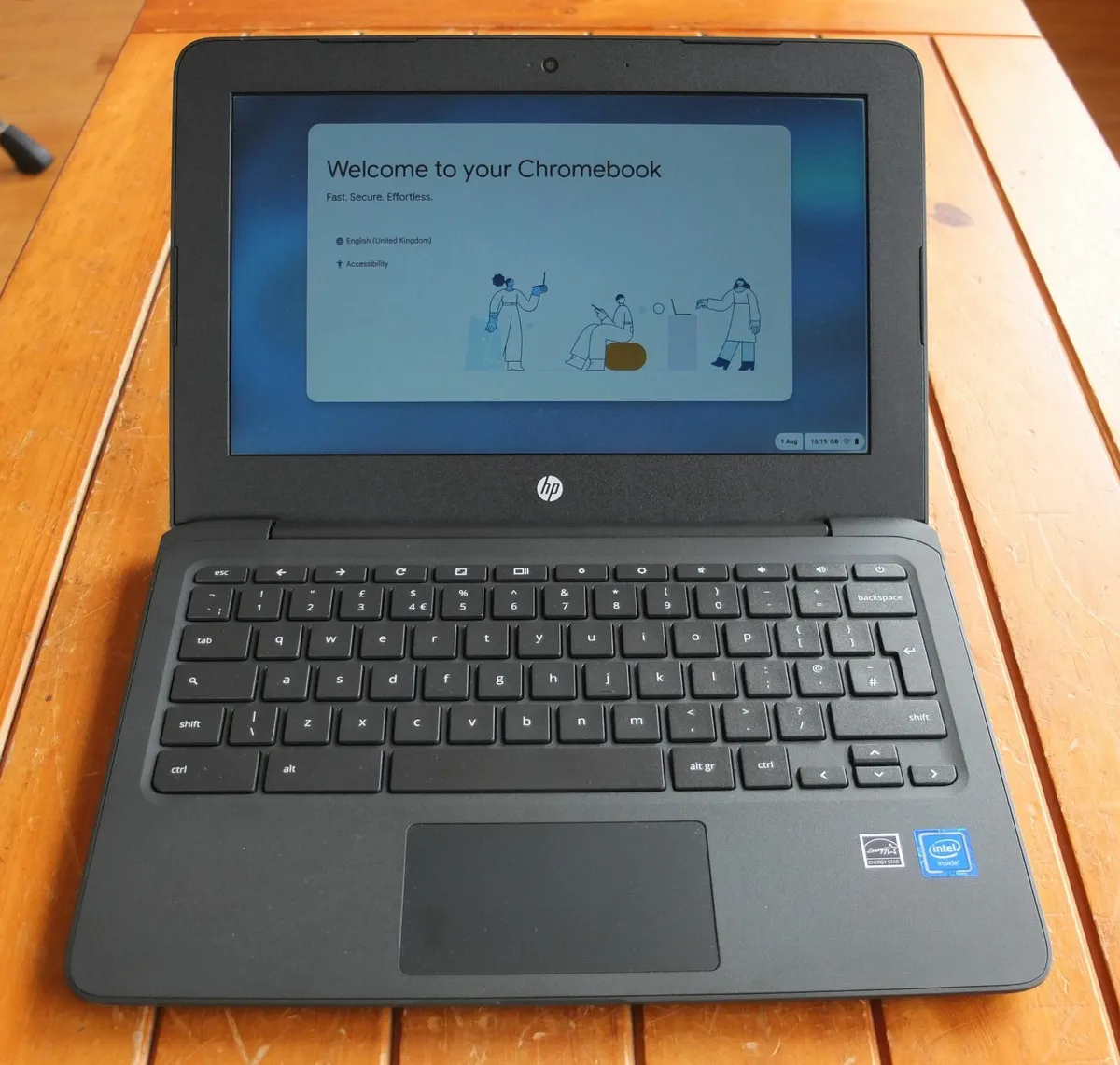 HP Chromebook 11.6" Laptop PC 11a-nb0002sa. - Image 1