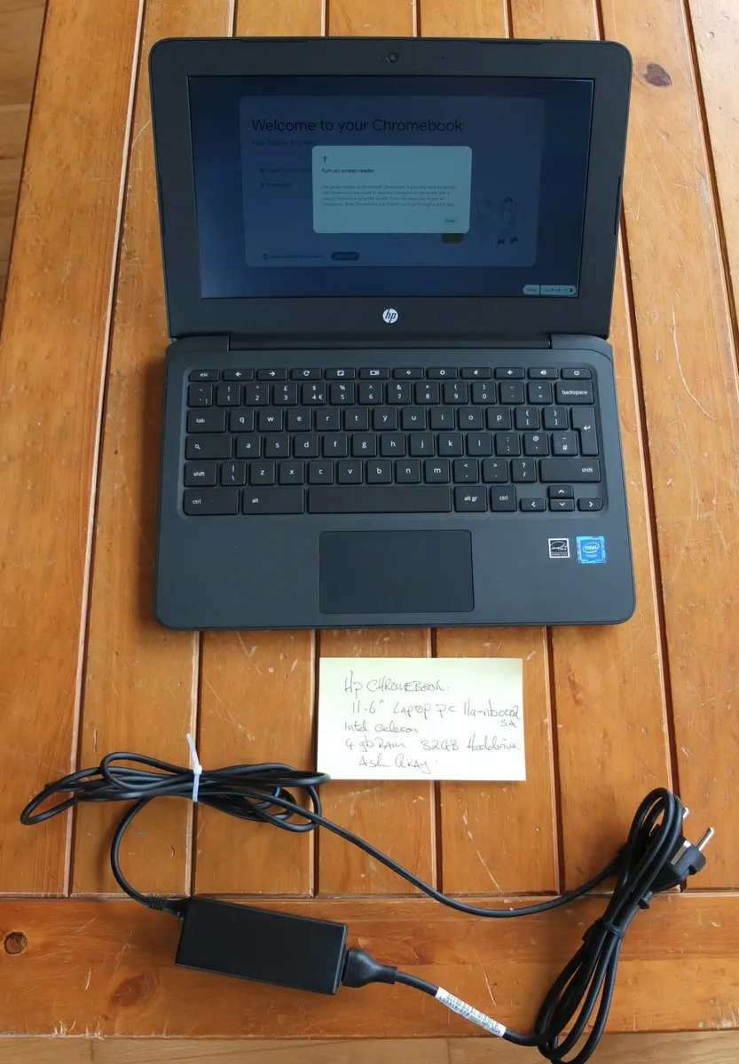 HP Chromebook 11.6" Laptop PC 11a-nb0002sa. - Image 2