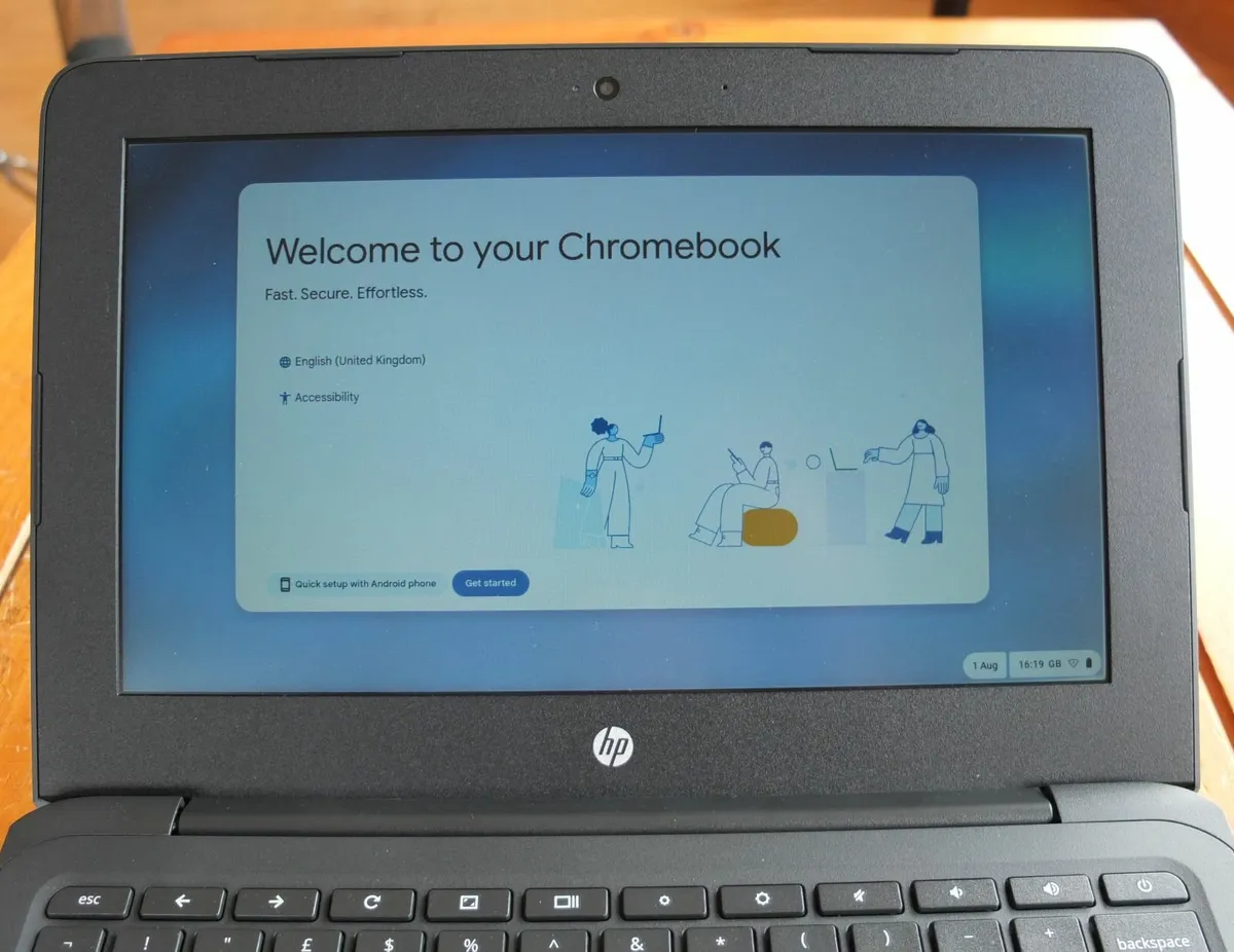 HP Chromebook 11.6" Laptop PC 11a-nb0002sa. - Image 3
