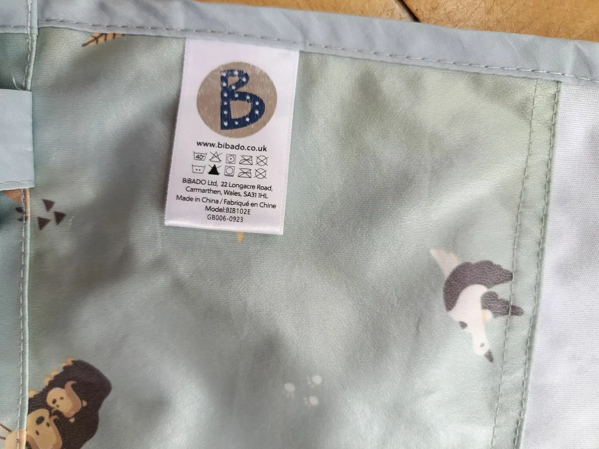 Bibado weaning long sleeve baby bib - Image 2