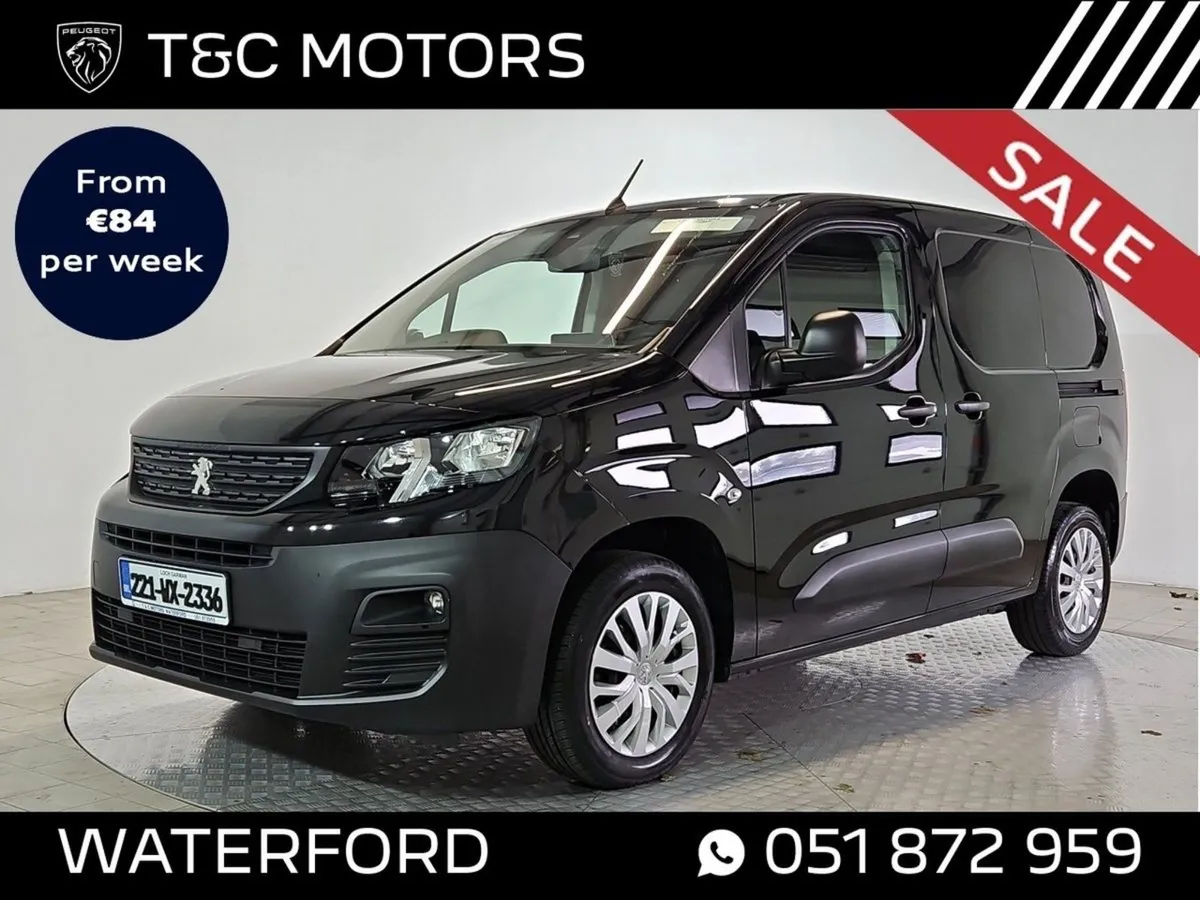 Peugeot Partner Price is EX Vat  Reversing Camera - Image 1