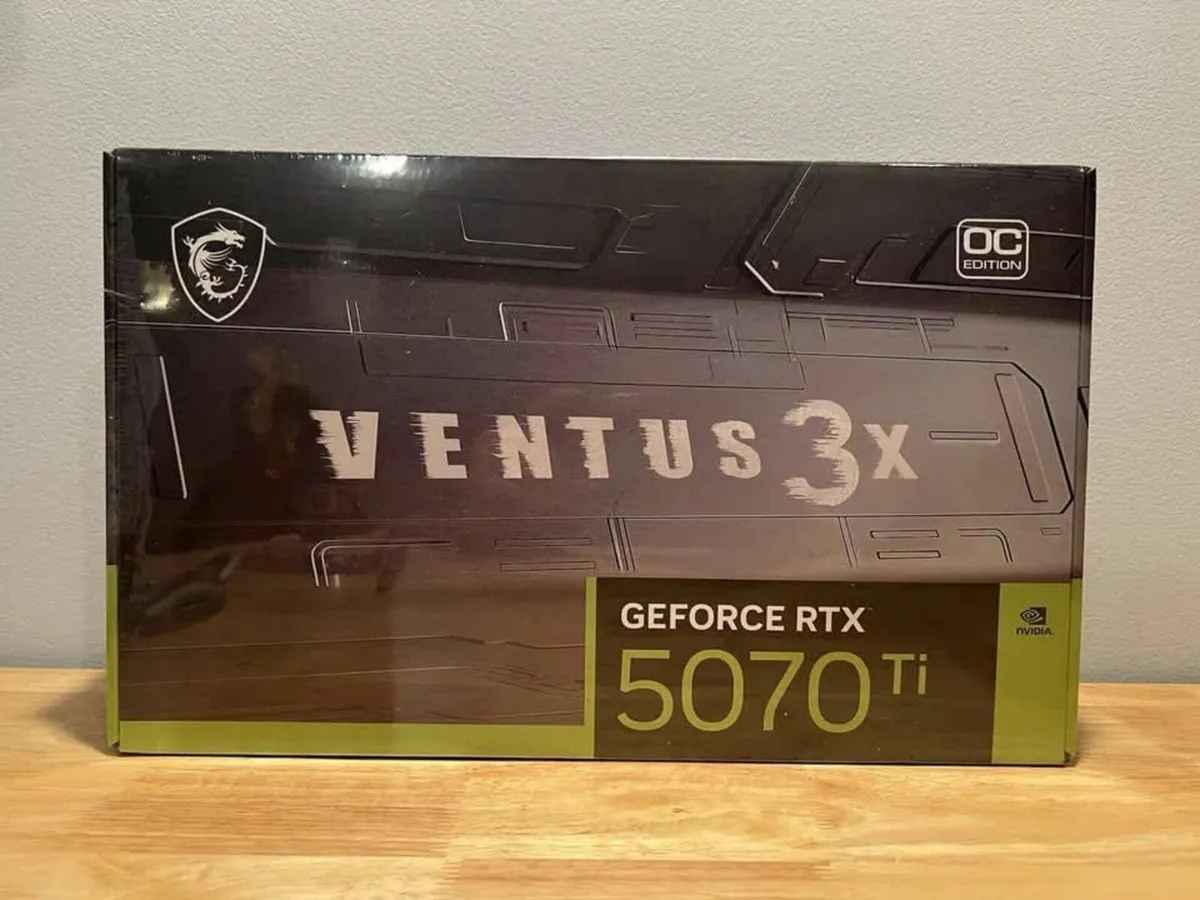 Graphics card MSI VENTUS 3X RTX 5070 Ti - Image 1