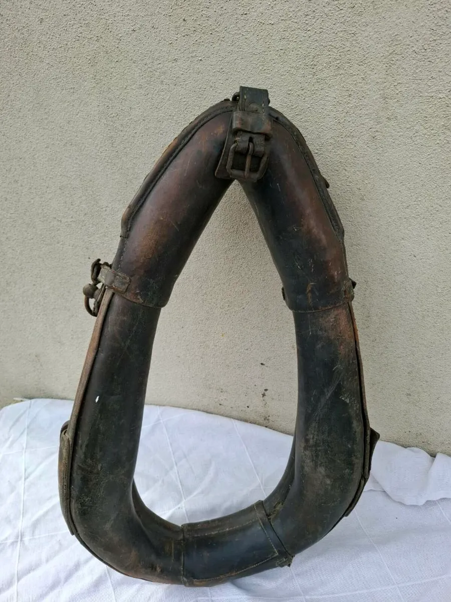 Heavy leather horse collar - Image 2