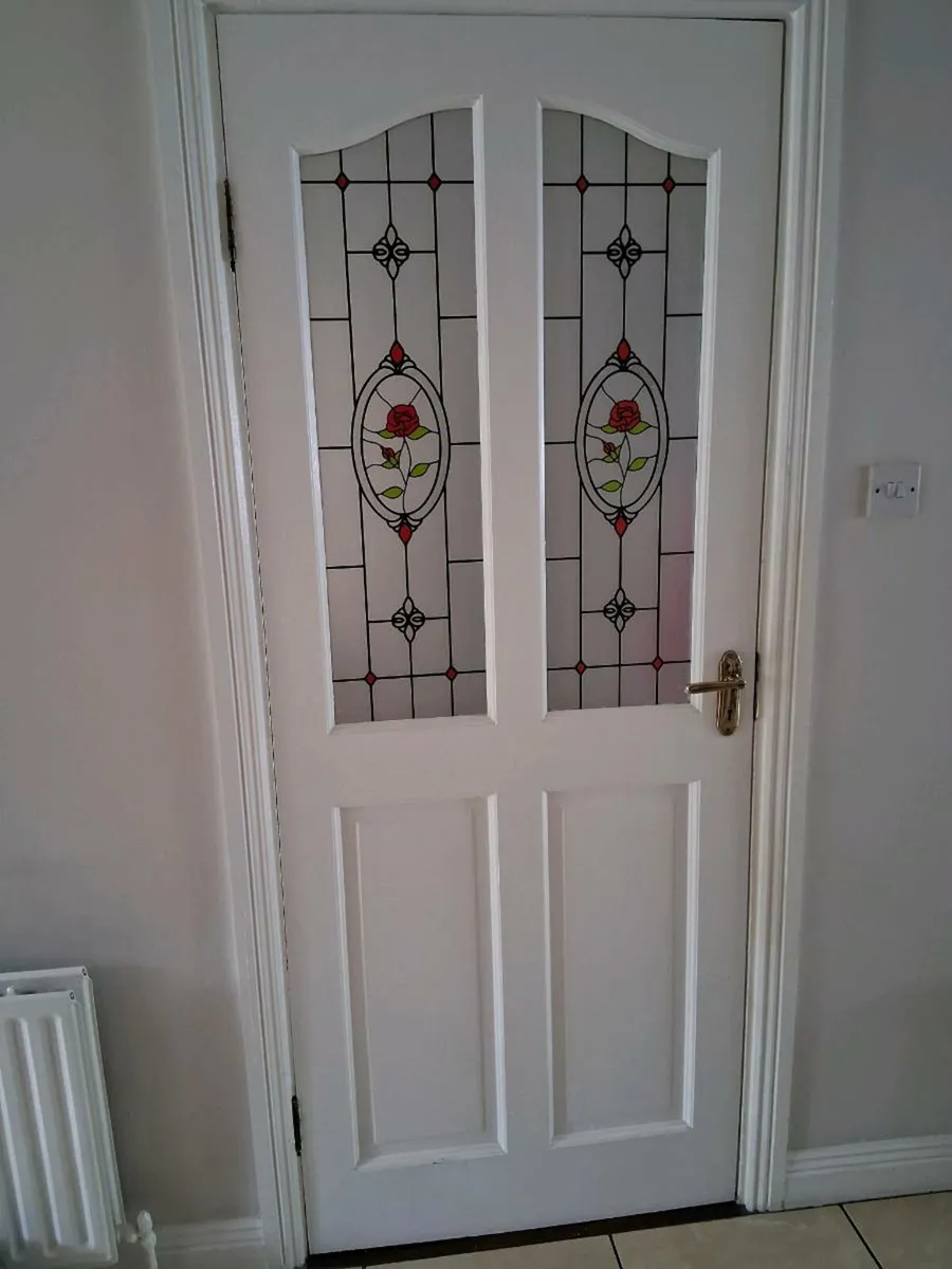 2 x White door - Image 1