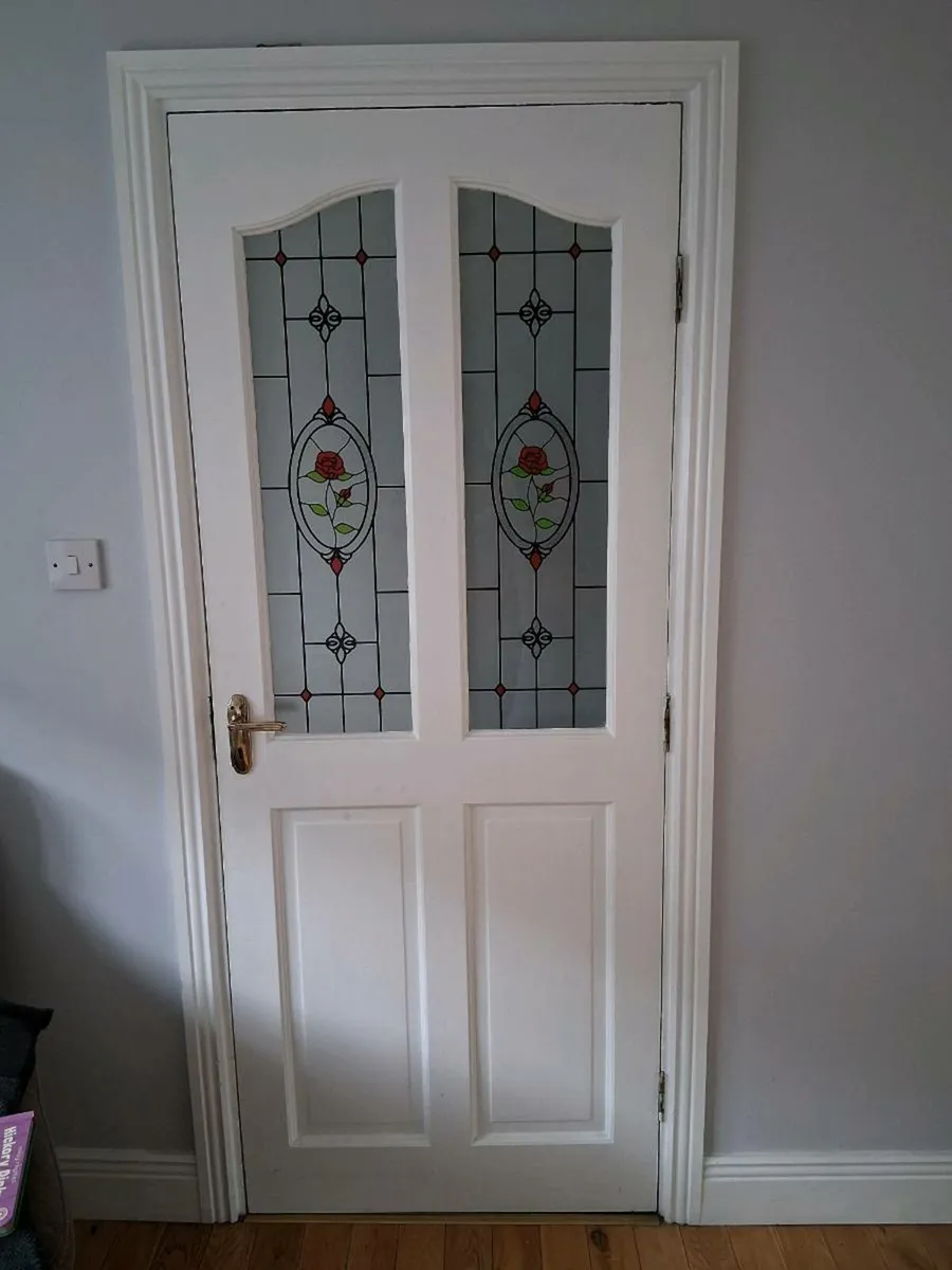 2 x White door - Image 4