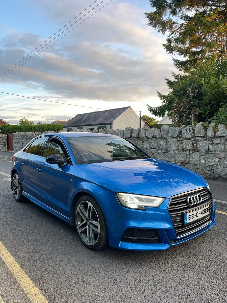 2018 Audi A3 S Line Saloon - Image 3