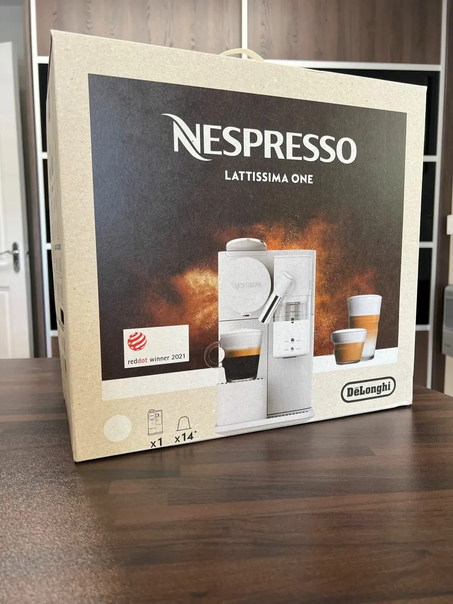 Nespresso Lattissima One Coffee Machine White - Image 1