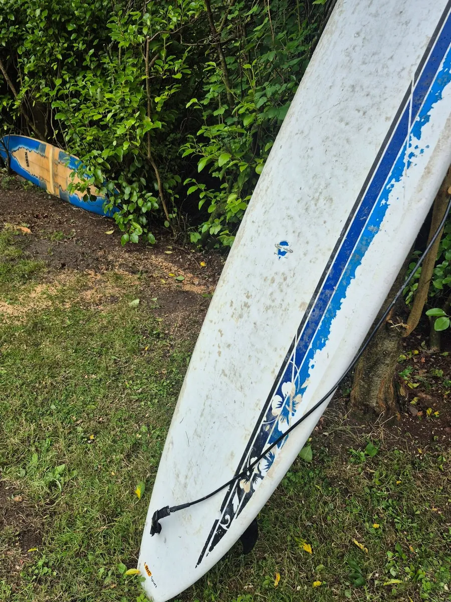 7'3" BIC Mini Mal Surfboard – Well Used but Ready - Image 4