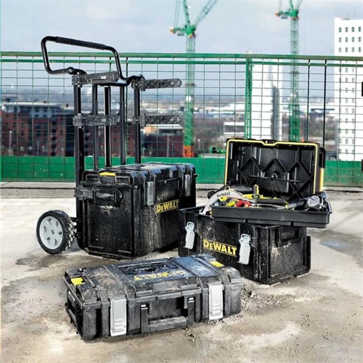 DeWALT ToughSystem Heavy-Duty Folding Trolley - Image 3
