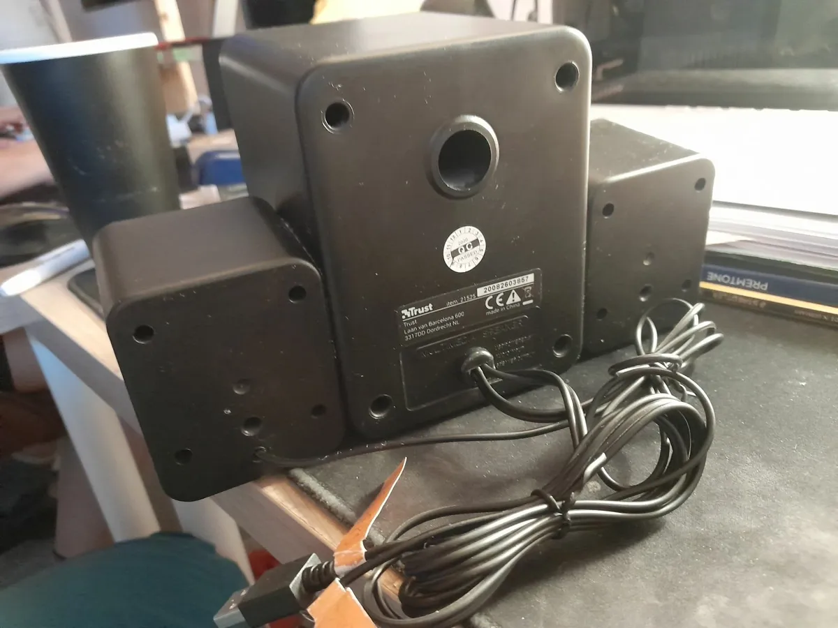 USB Trust Ziva 2.1 PC Speakers with Subwoofer - Image 4