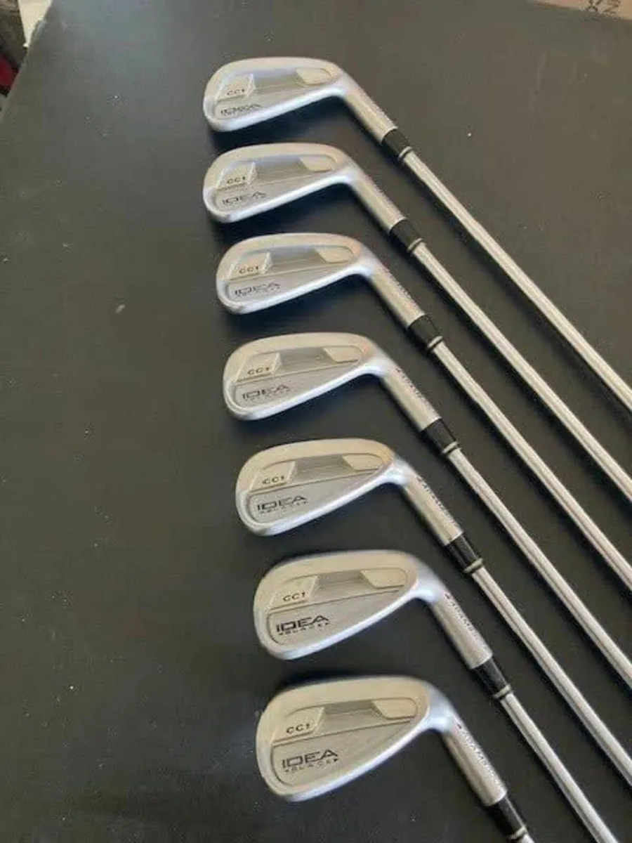 Very Rare Adams CC1 Idea Black Irons (4-Pw) - Image 2