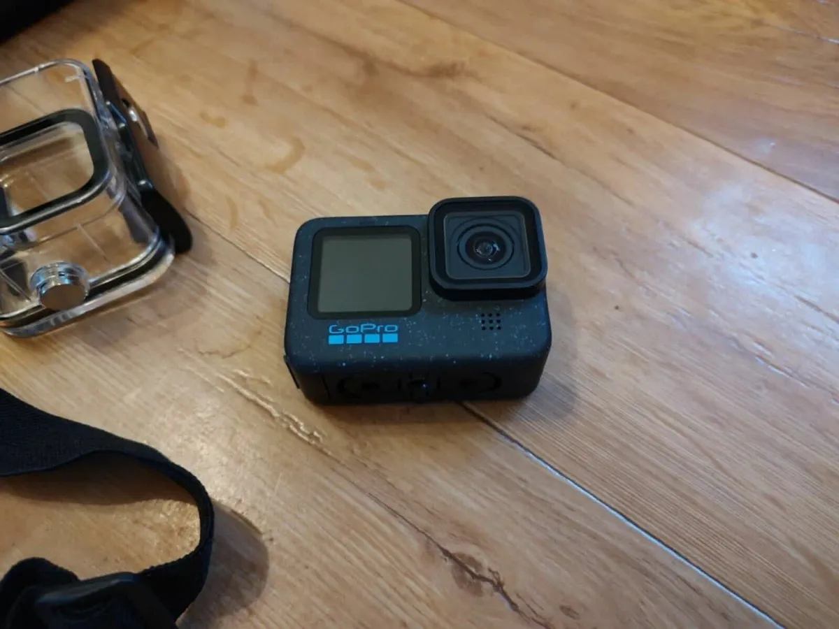 Go Pro Action Camera 4k GoPro 12 Hero Black, water - Image 1