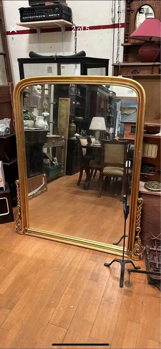 Gilded Gold Mirror - Image 1