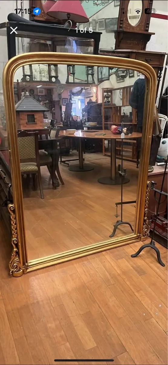 Gilded Gold Mirror - Image 2