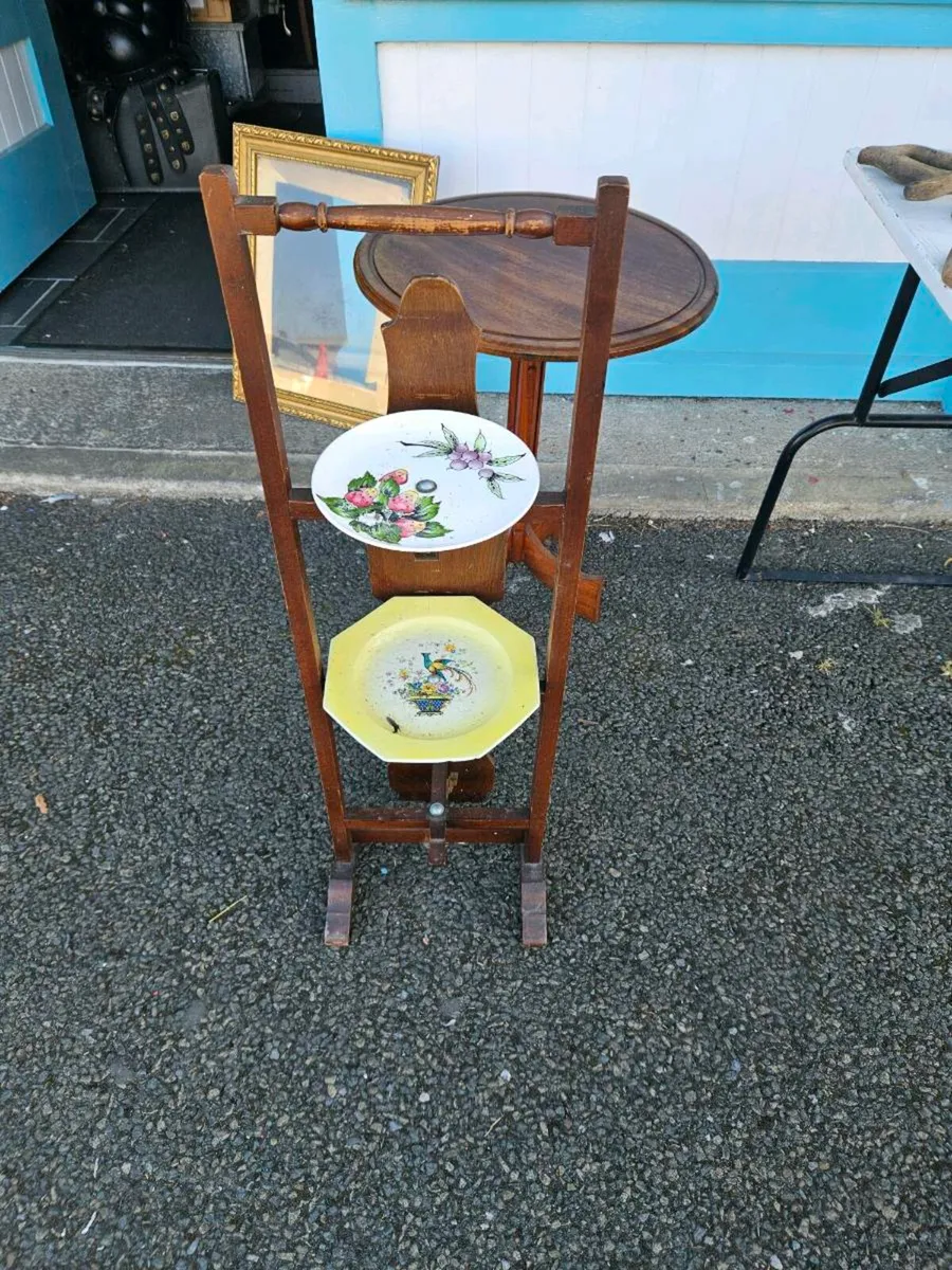 Vintage Antique Cake Stand - Image 1