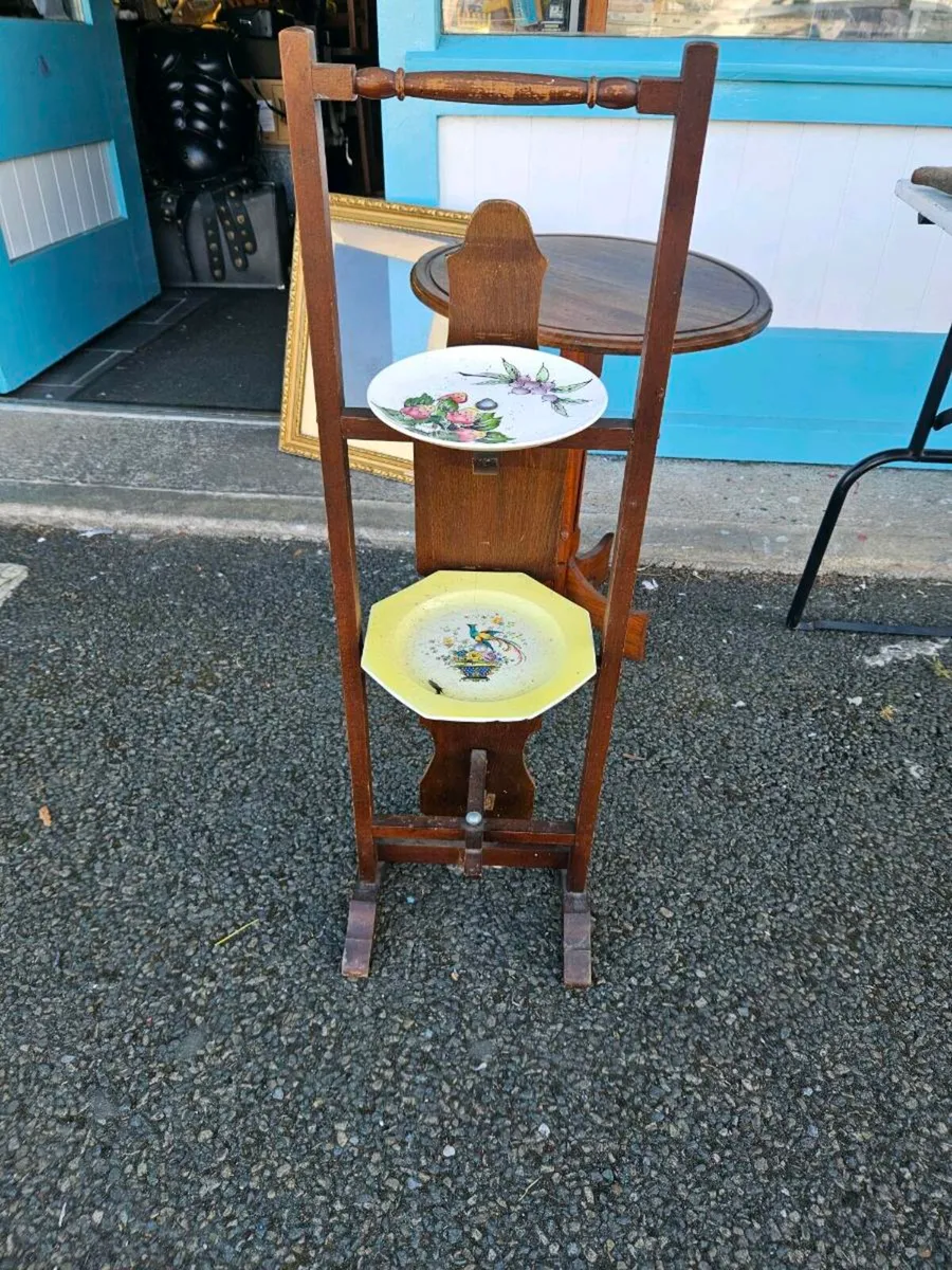 Vintage Antique Cake Stand - Image 2