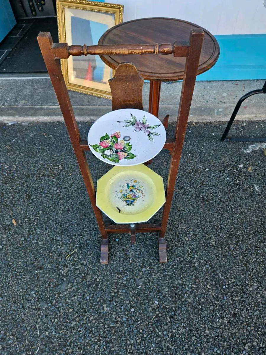 Vintage Antique Cake Stand - Image 3