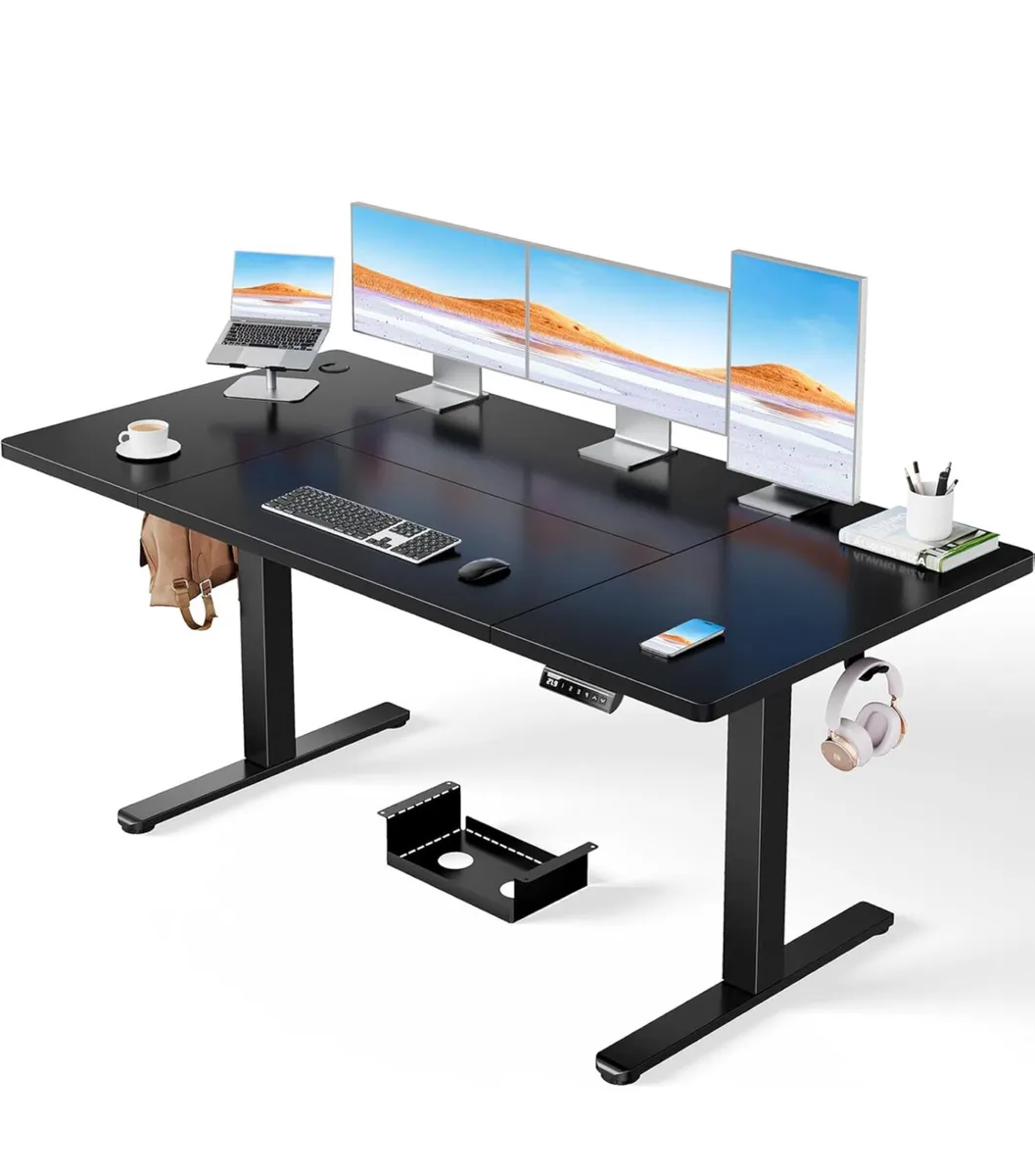 Electric Standing/Hight Adjustable Desk, 160x 80cm - Image 1