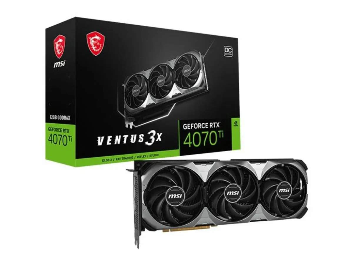 MSI Ventus x3 E1 Geforce RTX 4070 - Image 2