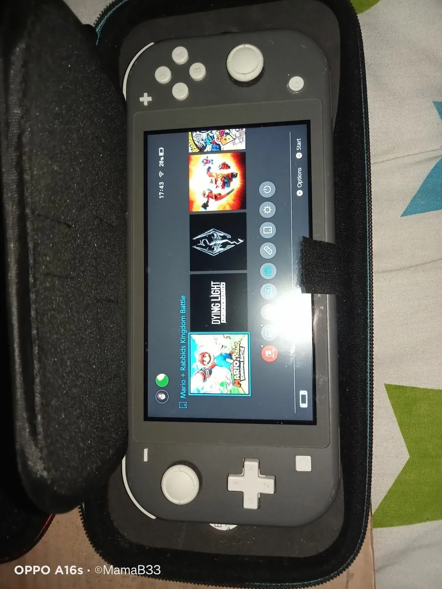 Nintendo switch Lite + 7 Game Cartridges + Case - Image 4