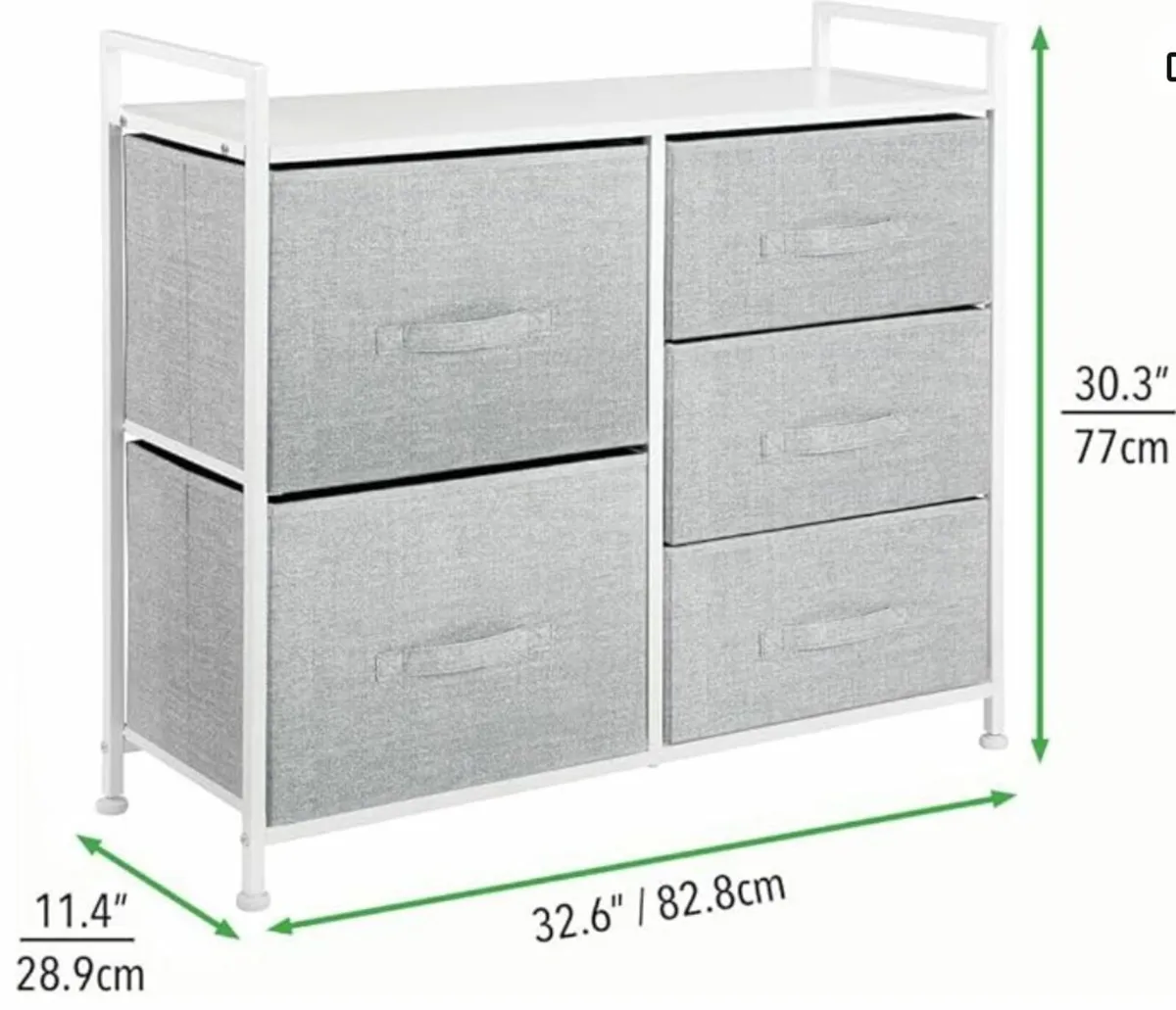 Wardrobe Organiser with fabric