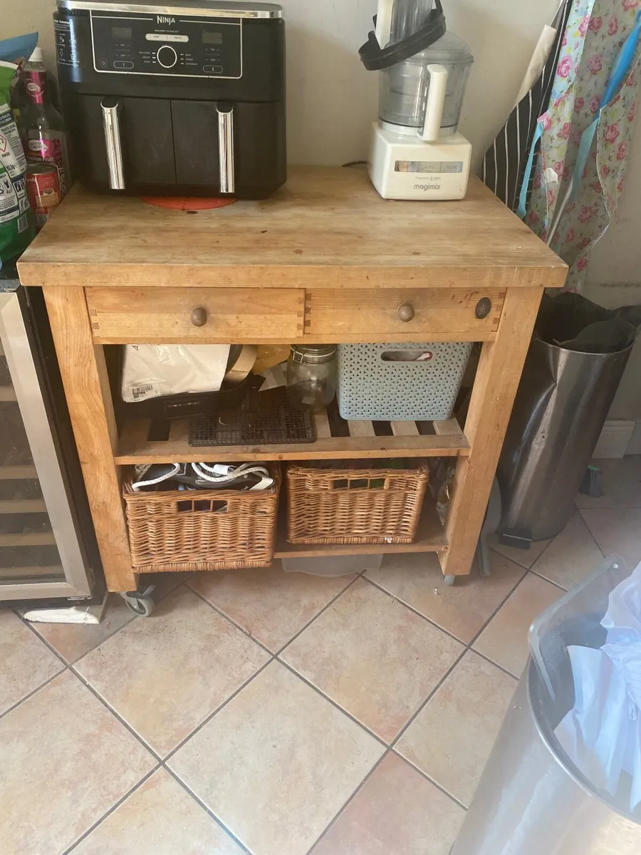 Kitchen butchers block - Image 2