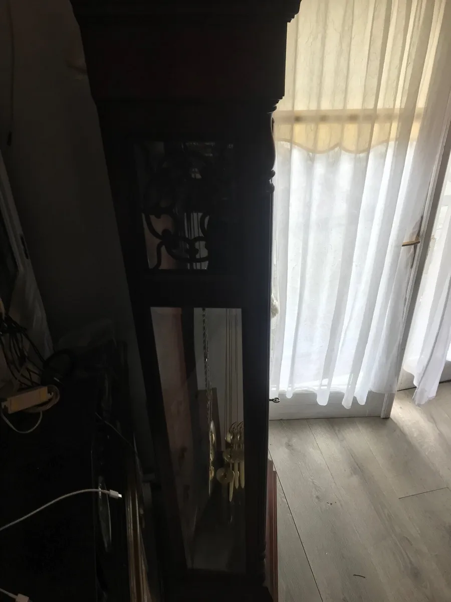 Antique Grandfather clock - Image 2