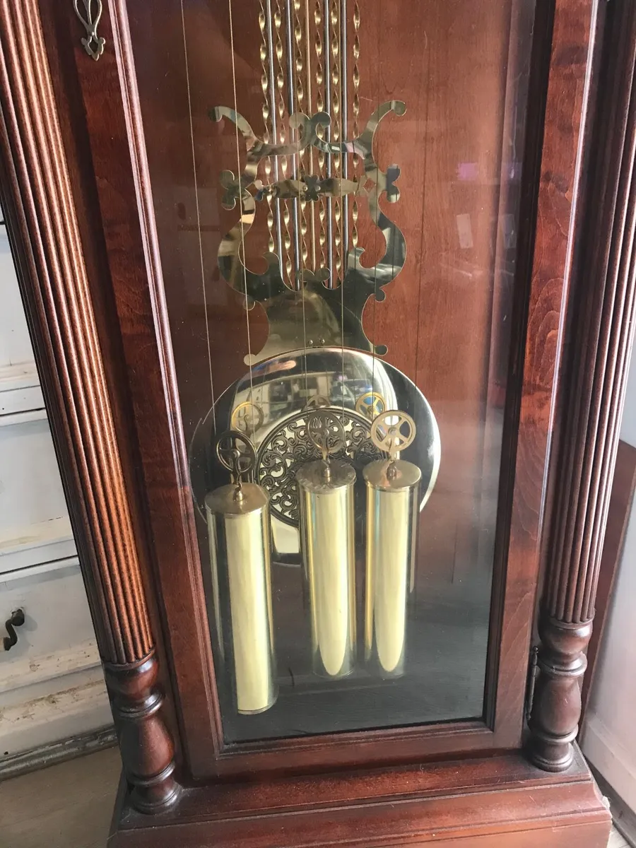 Antique Grandfather clock - Image 3