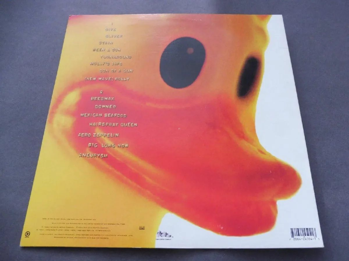 Nirvana – Incesticide 1992 blue swirl vinyl - Image 3