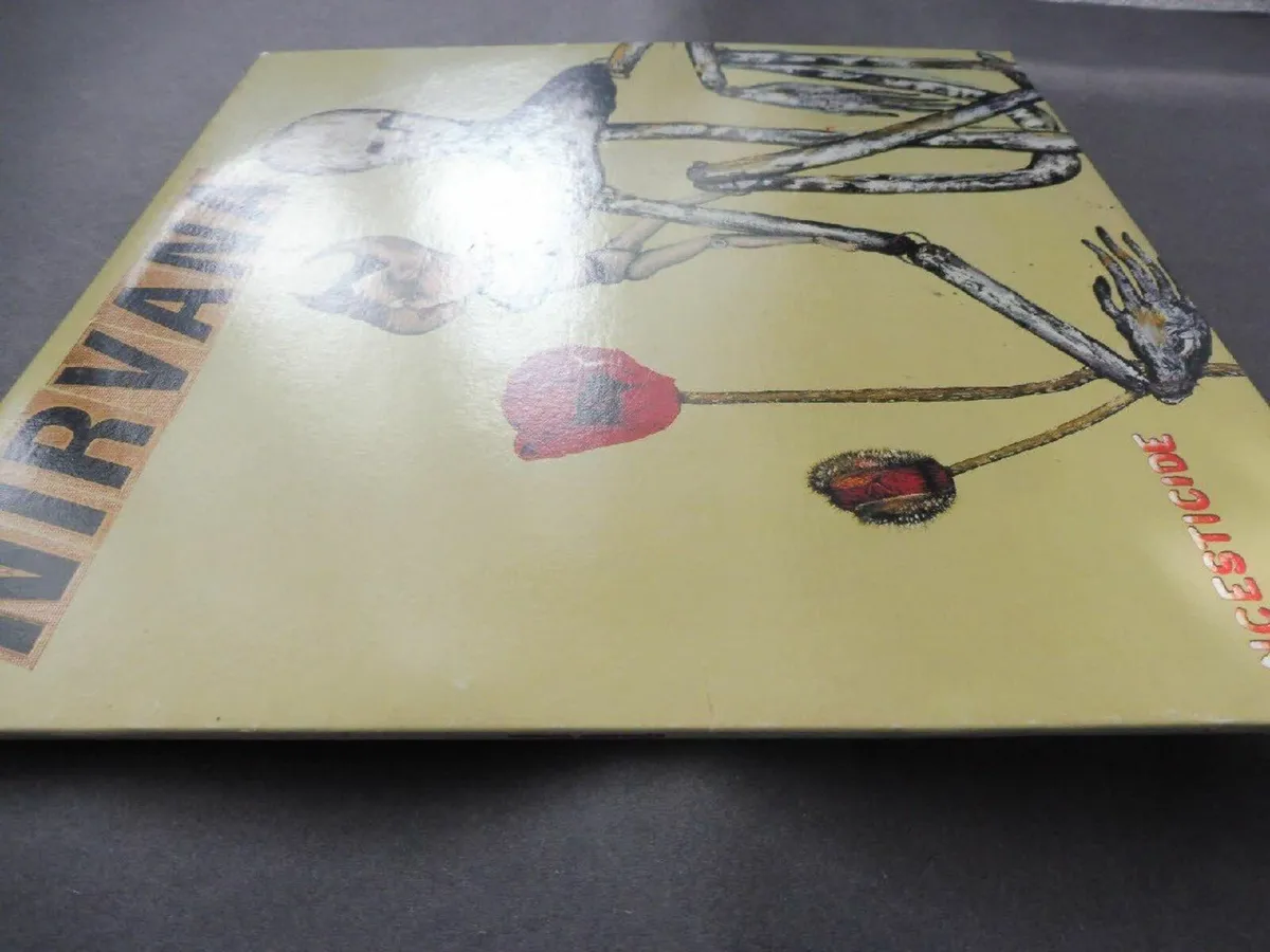 Nirvana – Incesticide 1992 blue swirl vinyl - Image 4