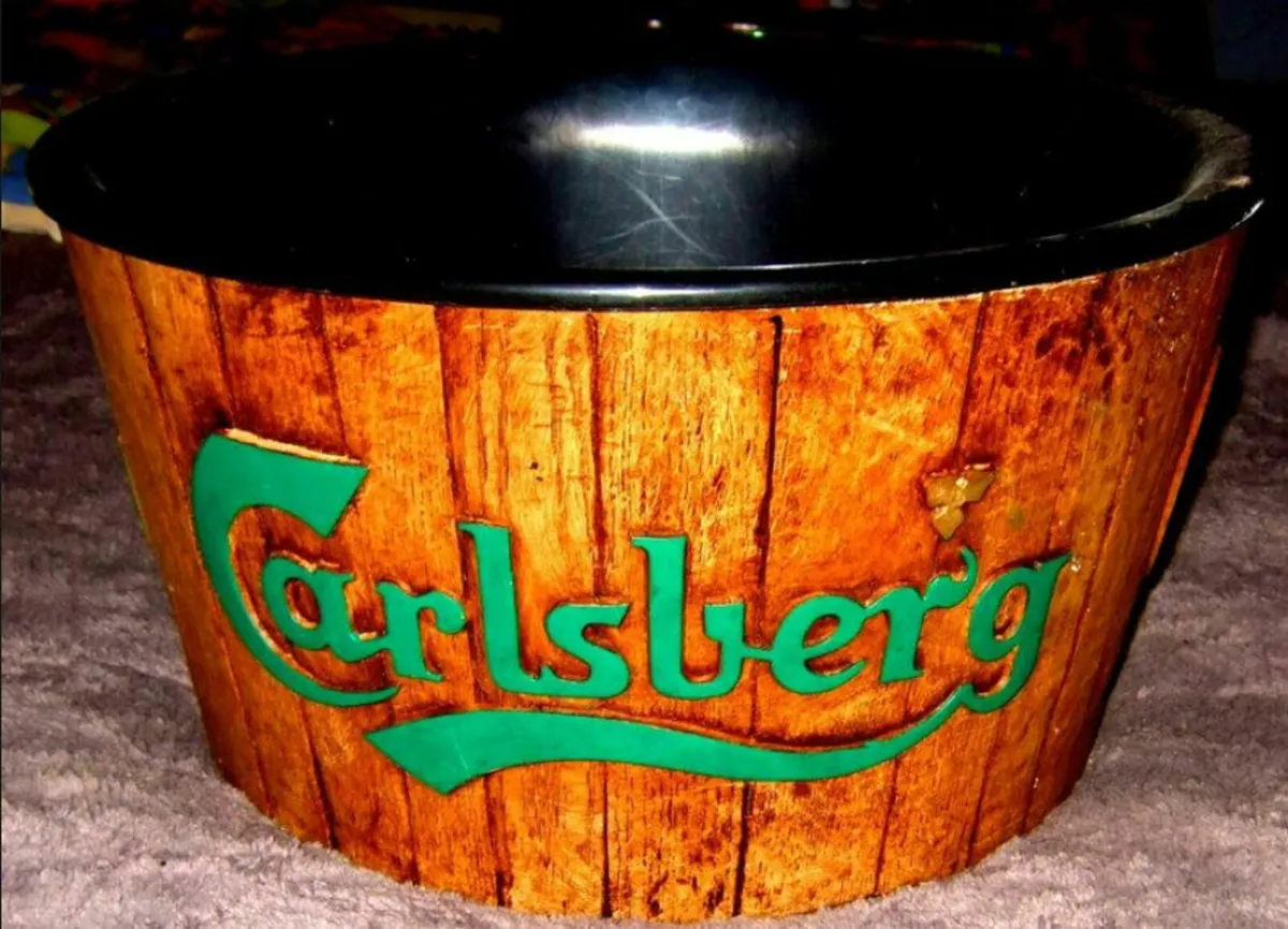 Vintage Carlsberg Ice Bucket-As New - Image 1
