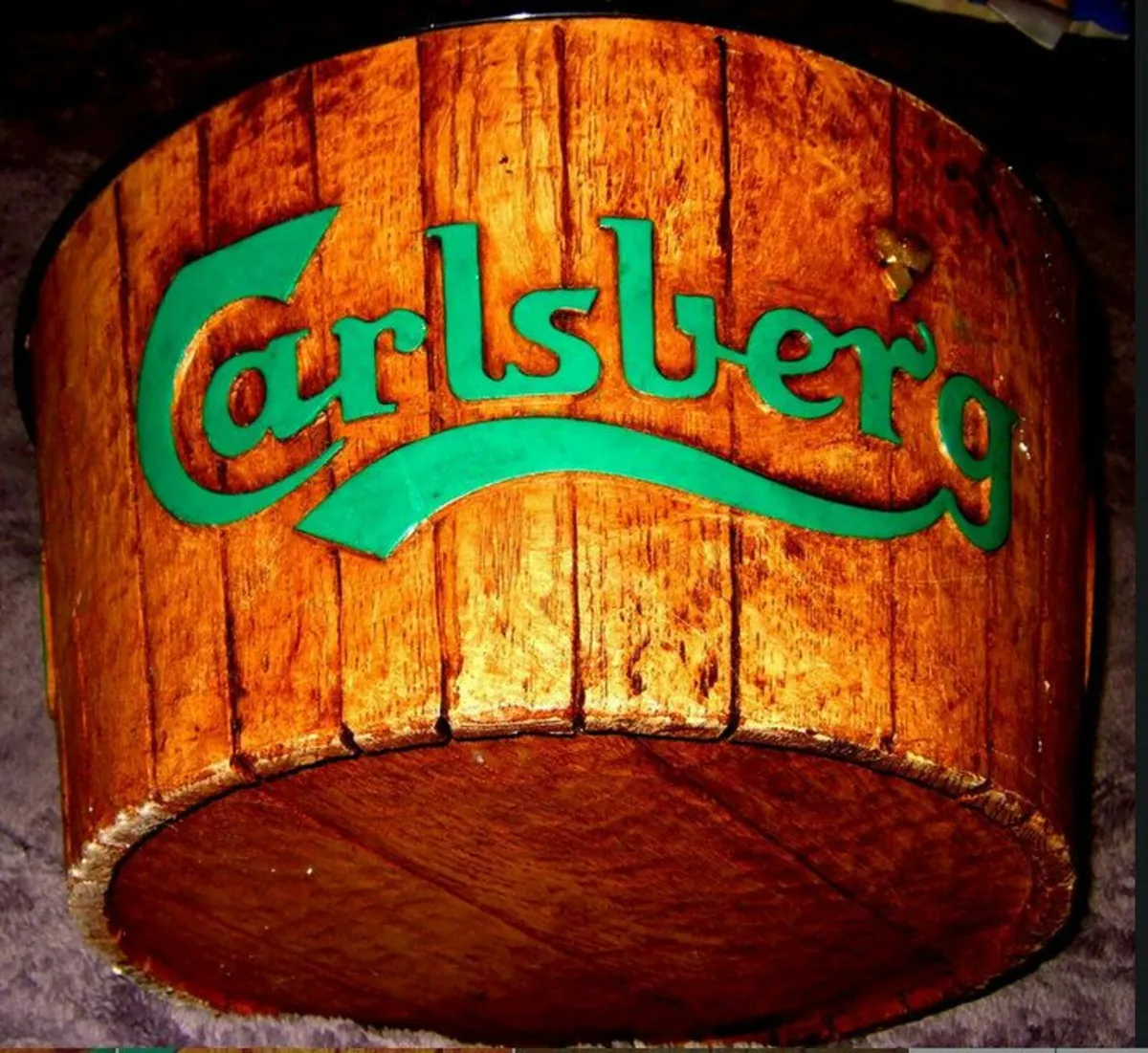Vintage Carlsberg Ice Bucket-As New - Image 3