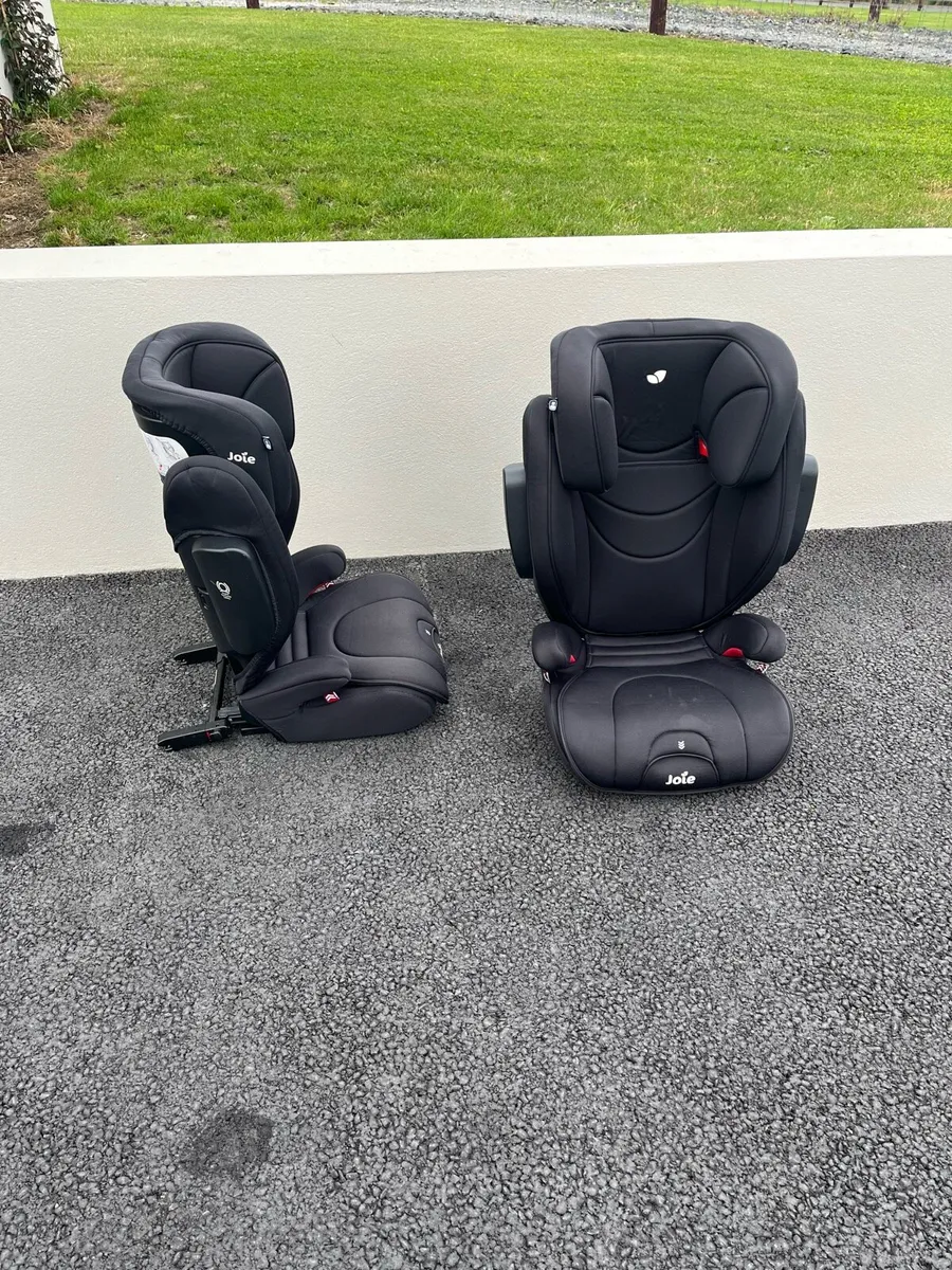 High back booster seats