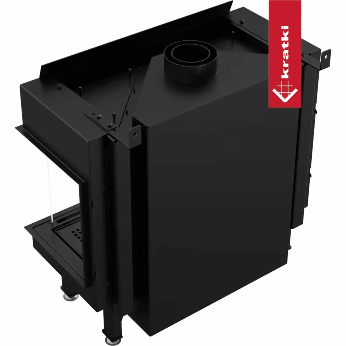 Gas Inset Stove LEO 70 triple glazing propane buta - Image 4