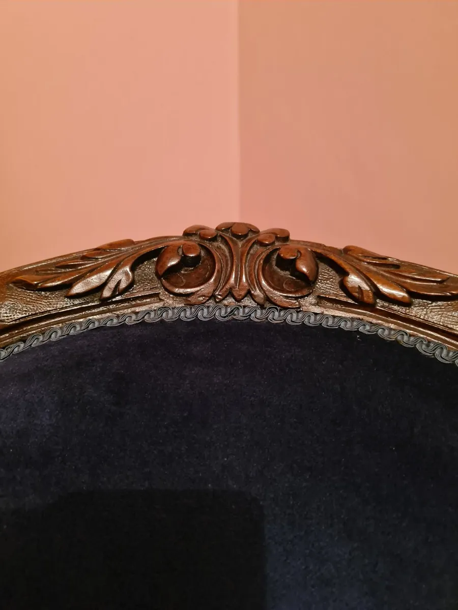 Antique Victorian armchair - Image 3