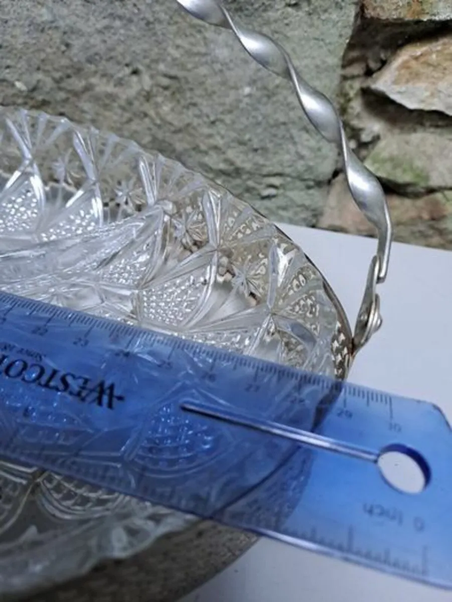 Vintage oval Hors d'Oeuvre set - Image 3
