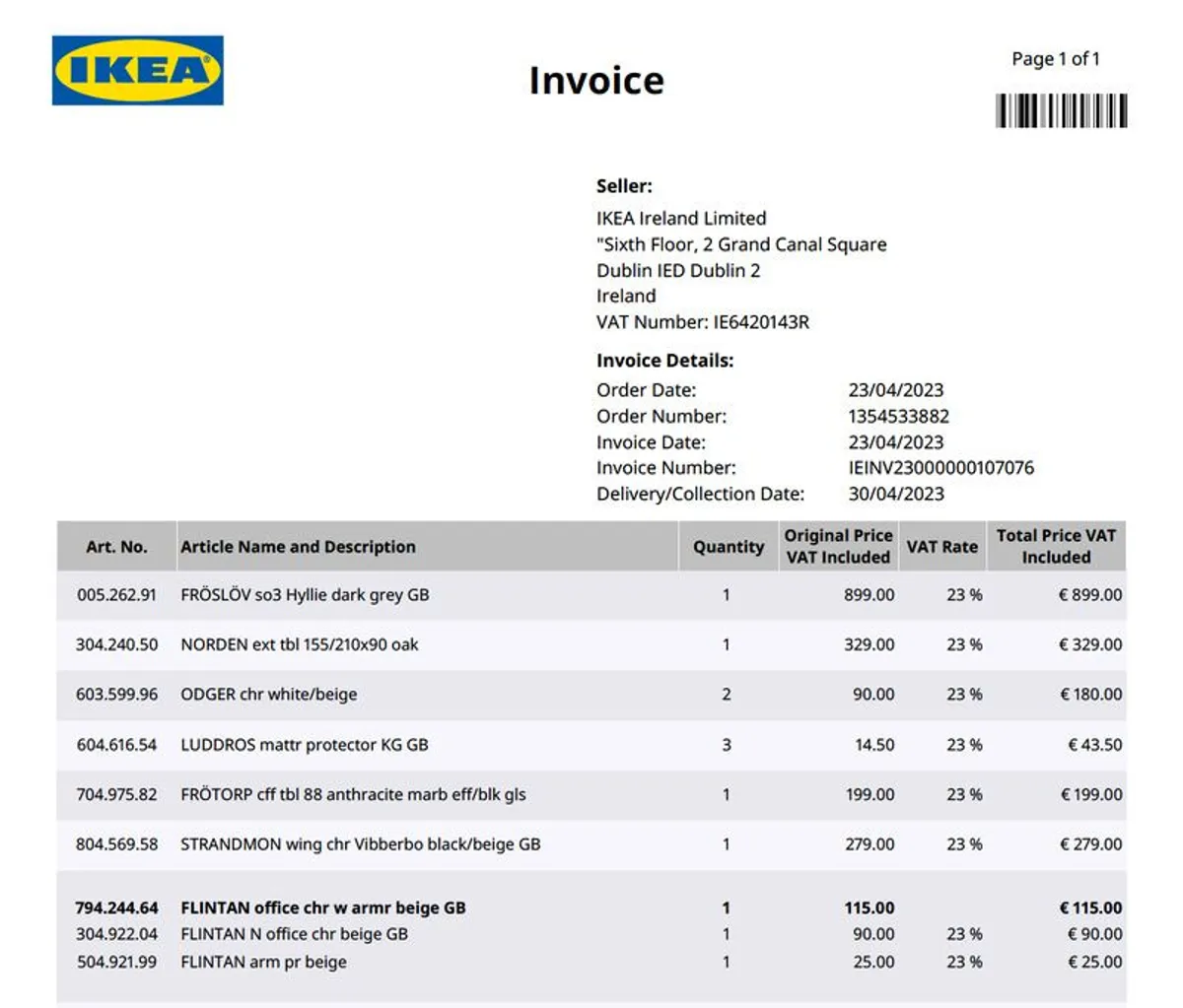 Ikea Strandmon Armchair - Image 2