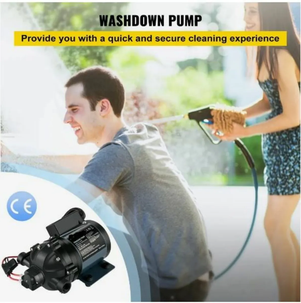 Washdown Pump, 12V DC, - Image 2