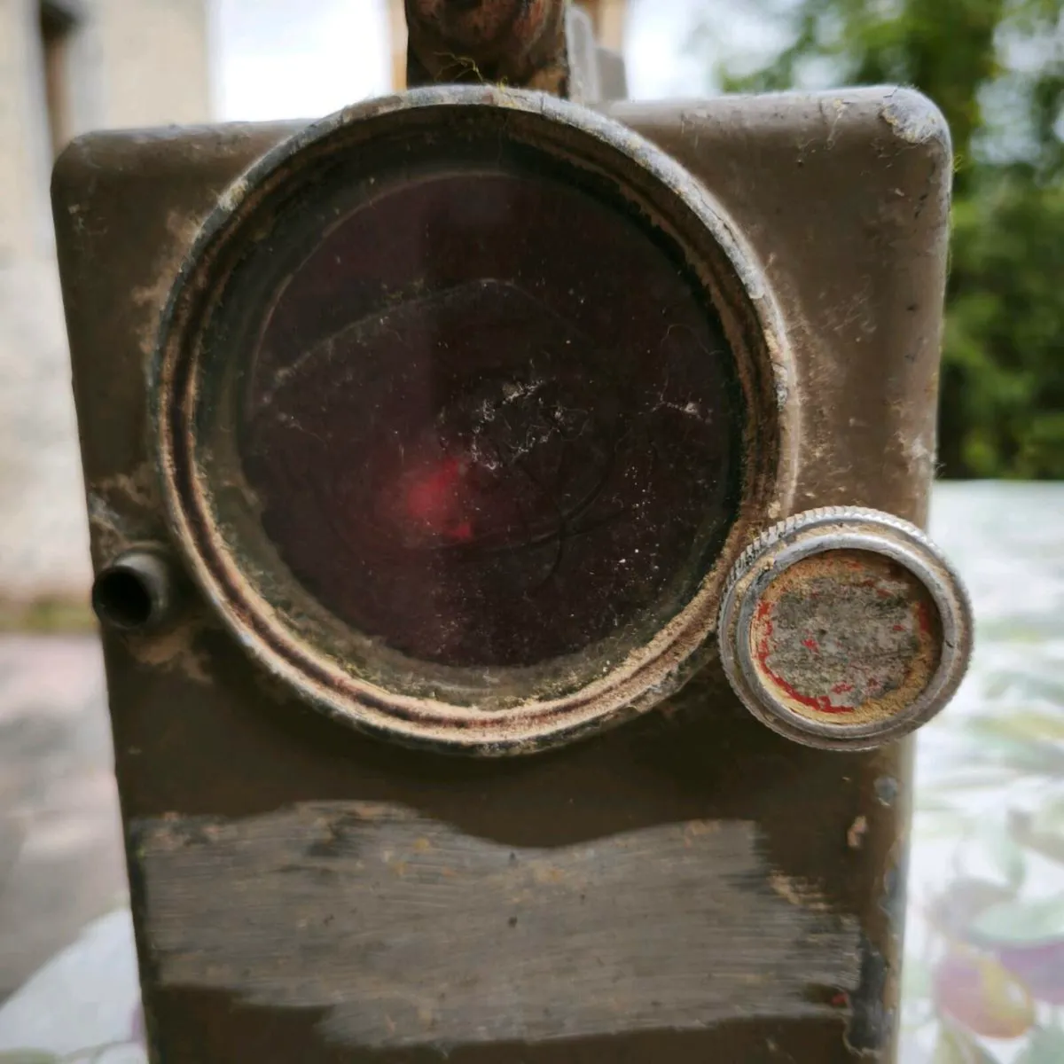 French railway lantern (for restoration) - Image 3