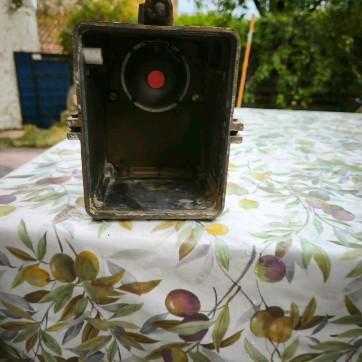 French railway lantern (for restoration) - Image 4